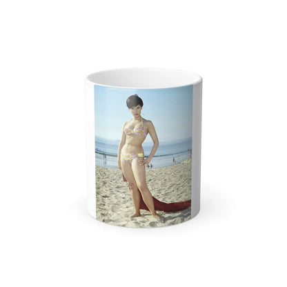 Yvonne Craig #137 (Vintage Female Icons) Color Changing Mug 11oz-11oz-Go Mug Yourself