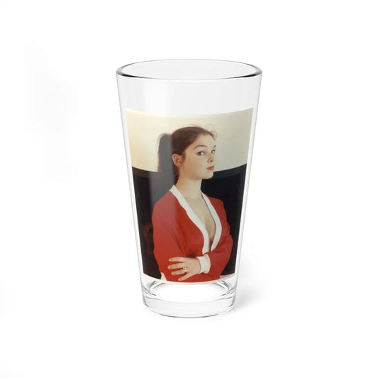 Yvonne Craig #138 (Vintage Female Icon) Pint Glass 16oz 16oz - Go Mug Yourself
