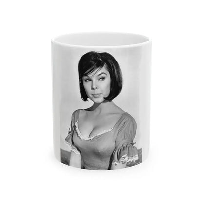 Yvonne Craig #141 (Vintage Female Icon) White Coffee Mug-11oz-Go Mug Yourself