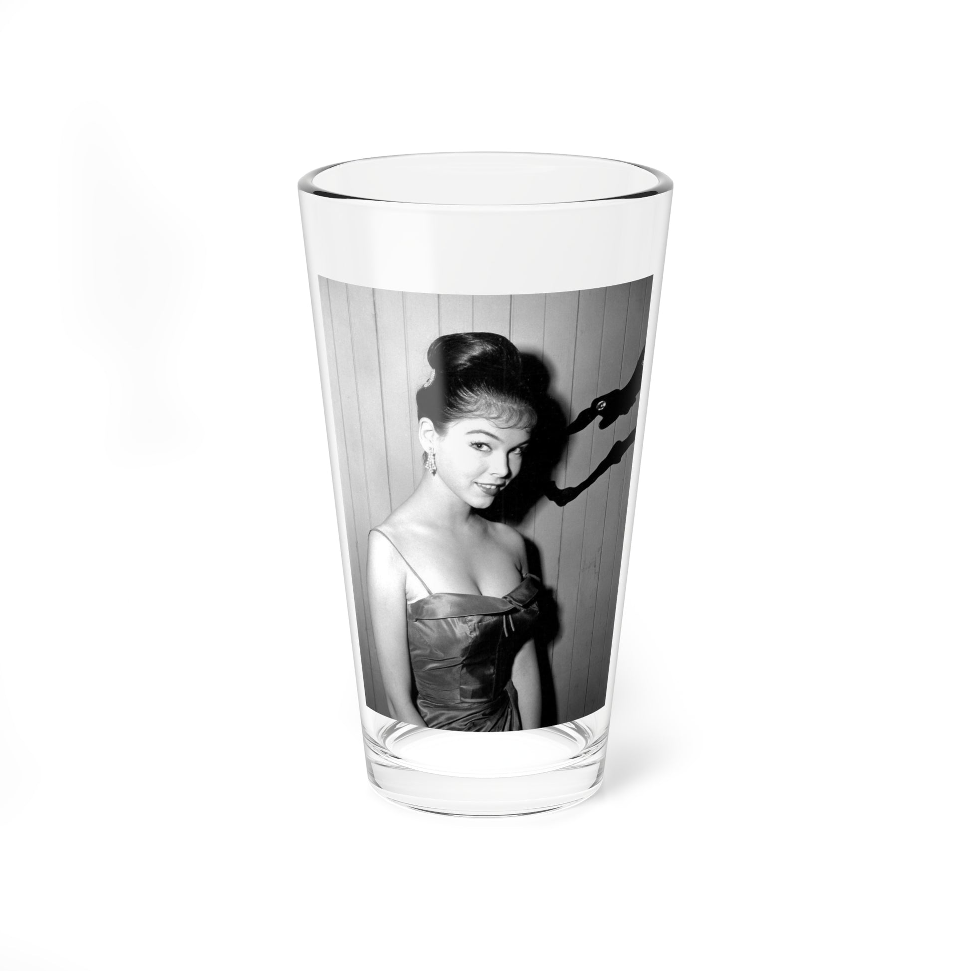 Yvonne Craig #1471 (Vintage Female Icon) Pint Glass 16oz-16oz-Go Mug Yourself