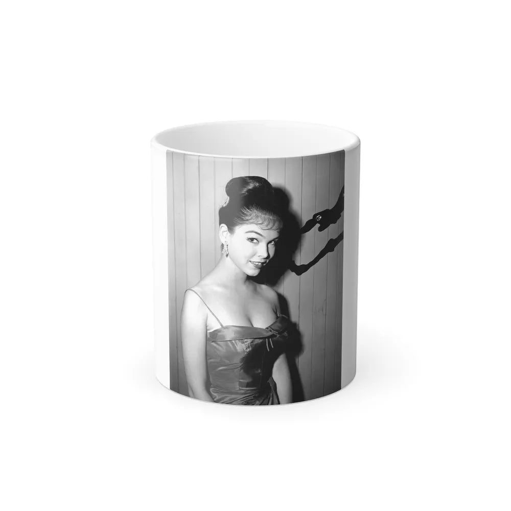 Yvonne Craig #1471 (Vintage Female Icons) Color Changing Mug 11oz-11oz-Go Mug Yourself