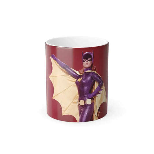Yvonne Craig #148 - Batgirl Photo (Vintage Female Icon) Color Changing Mug 11oz 11oz - Go Mug Yourself