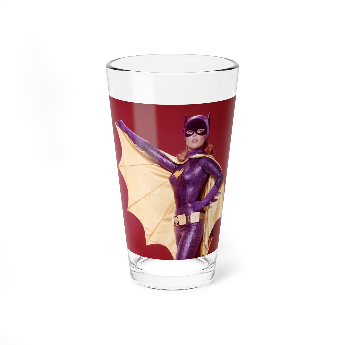 Yvonne Craig #148 - Batgirl Photo (Vintage Female Icon) Pint Glass 16oz-16oz-Go Mug Yourself