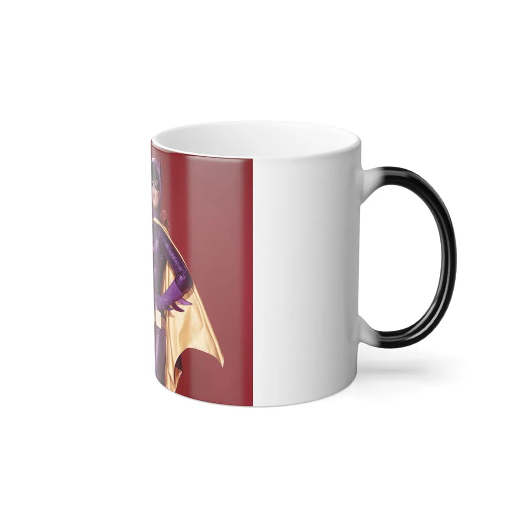 Yvonne Craig #148 - Batgirl Photo (Vintage Female Icons) Color Changing Mug 11oz-Go Mug Yourself