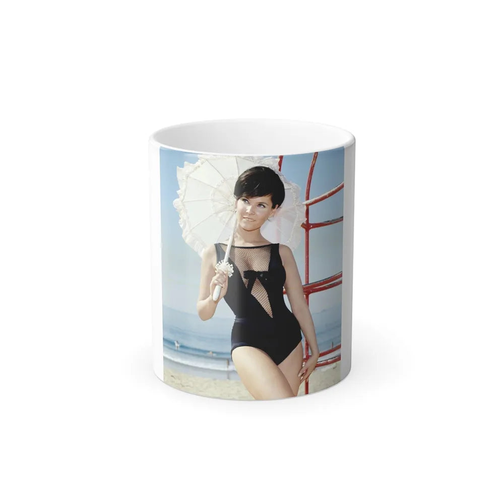 Yvonne Craig #149 (Vintage Female Icons) Color Changing Mug 11oz-11oz-Go Mug Yourself