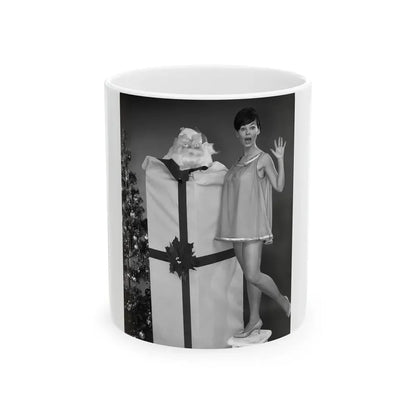Yvonne Craig #150 (Vintage Female Icon) White Coffee Mug 11oz - Go Mug Yourself