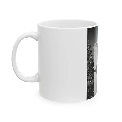 Yvonne Craig #150 (Vintage Female Icon) White Coffee Mug - Go Mug Yourself