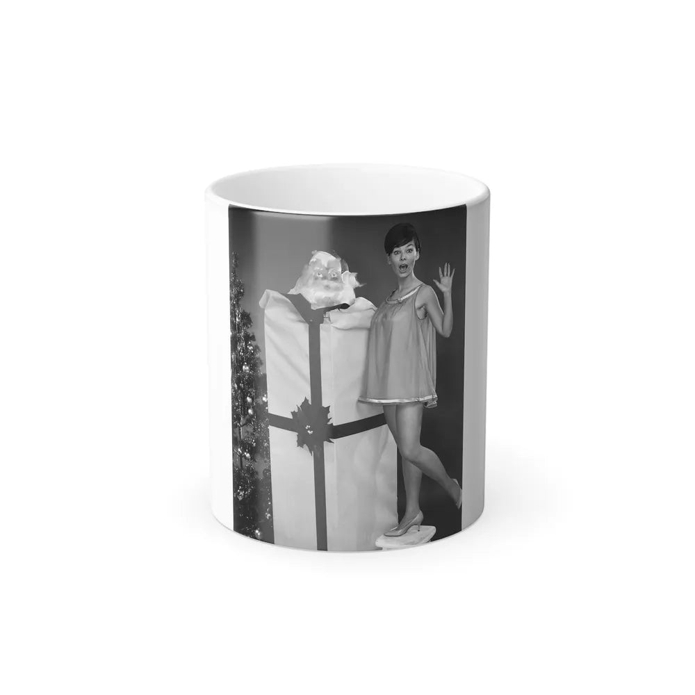 Yvonne Craig #150 (Vintage Female Icons) Color Changing Mug 11oz-11oz-Go Mug Yourself
