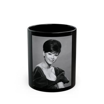 Yvonne Craig #151 (Vintage Female Icon) Black Coffee Mug 11oz - Go Mug Yourself
