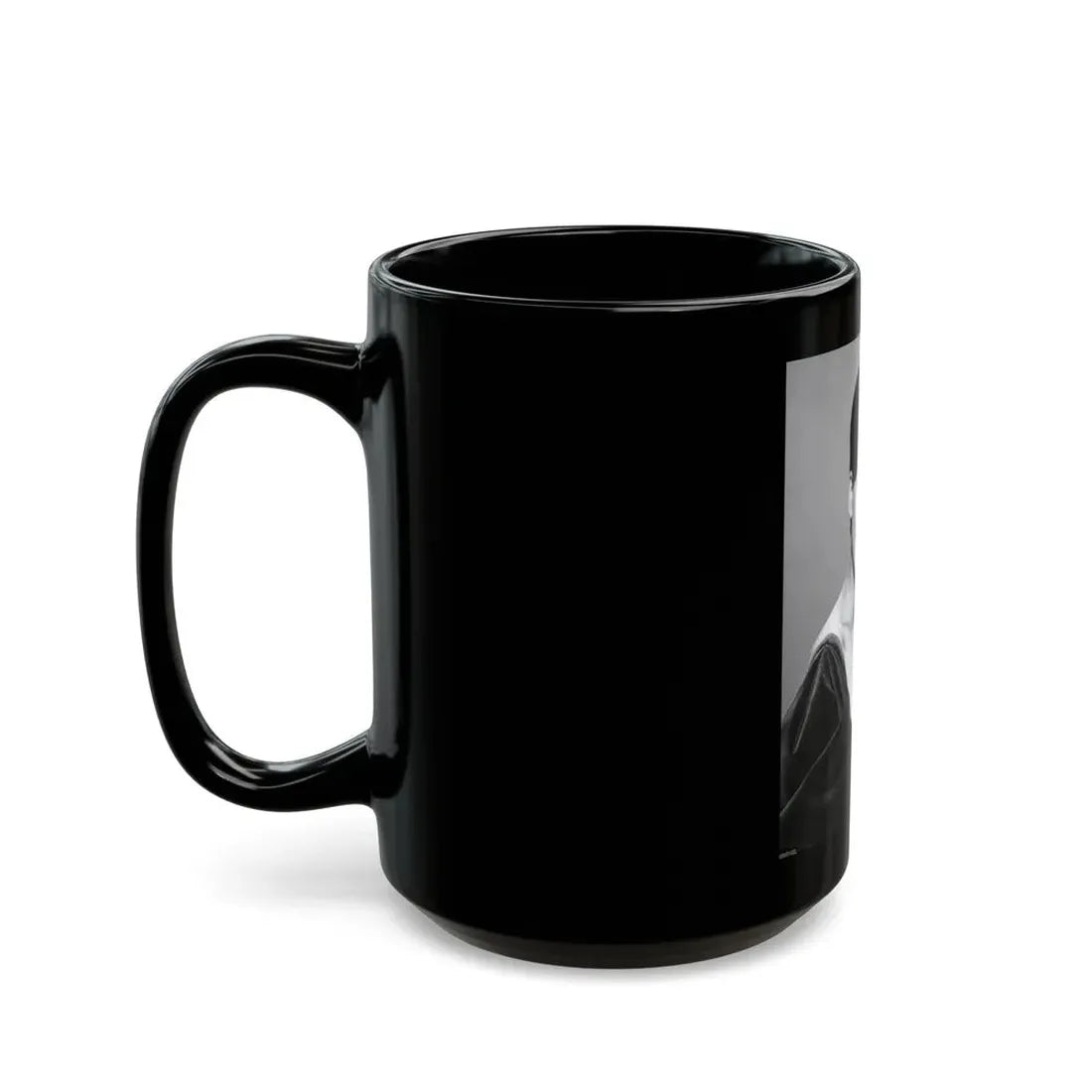 Yvonne Craig #151 (Vintage Female Icon) Black Coffee Mug - Go Mug Yourself