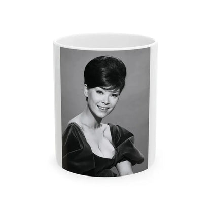 Yvonne Craig #151 (Vintage Female Icon) White Coffee Mug 11oz - Go Mug Yourself