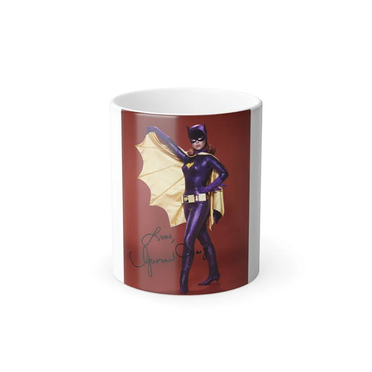 Yvonne Craig #158 - Batgirl Photo (Vintage Female Icons) Color Changing Mug 11oz-11oz-Go Mug Yourself
