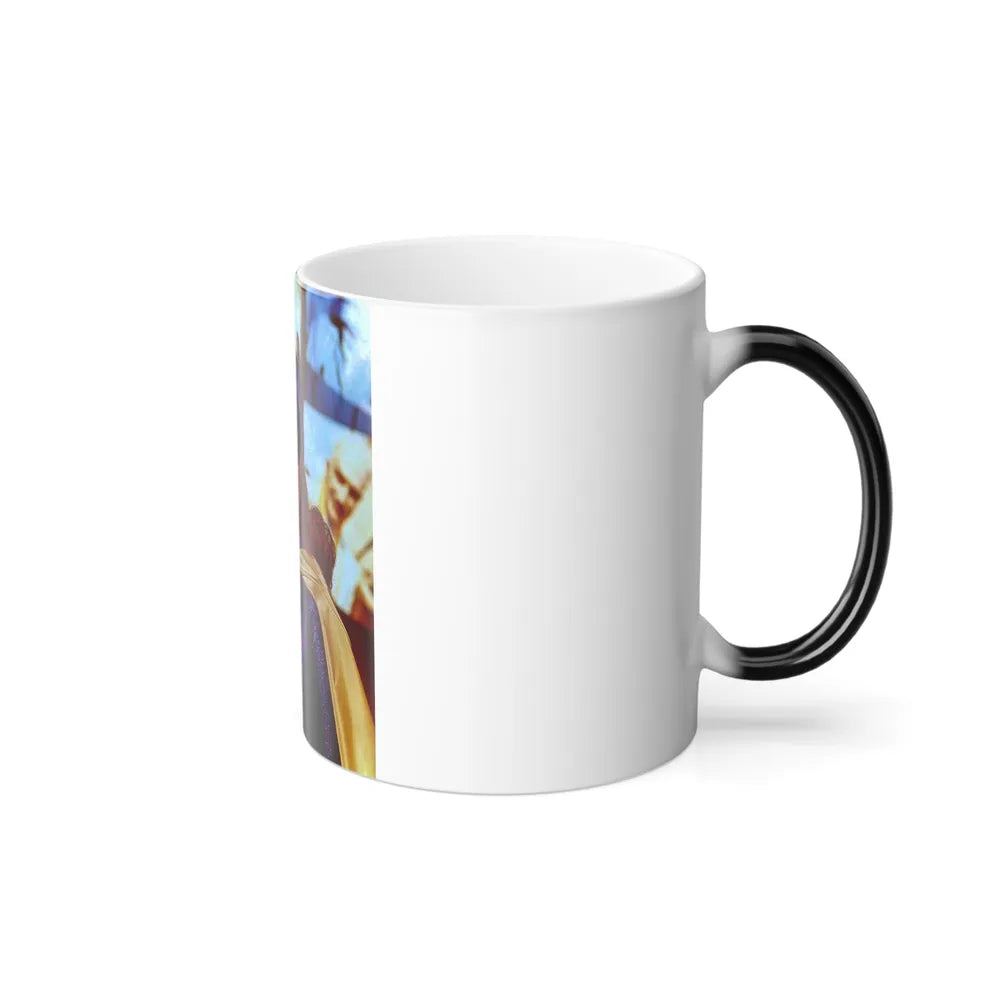 Yvonne Craig #159 - Batgirl Photo (Vintage Female Icons) Color Changing Mug 11oz-Go Mug Yourself