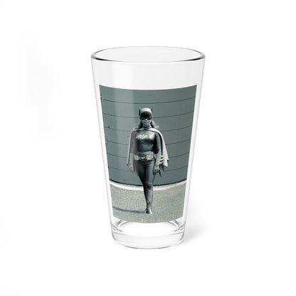 Yvonne Craig #167 - Batgirl Photo (Vintage Female Icon) Pint Glass 16oz-16oz-Go Mug Yourself