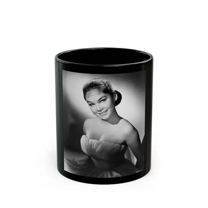 Yvonne Craig #168 (Vintage Female Icon) Black Coffee Mug 11oz - Go Mug Yourself