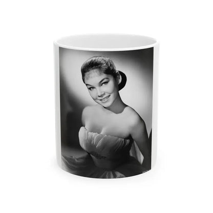 Yvonne Craig #168 (Vintage Female Icon) White Coffee Mug 11oz - Go Mug Yourself