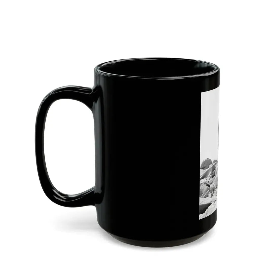 Yvonne Craig #176 (Vintage Female Icon) Black Coffee Mug - Go Mug Yourself