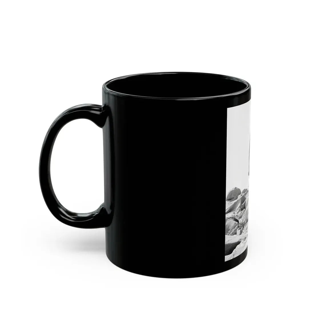 Yvonne Craig #176 (Vintage Female Icon) Black Coffee Mug - Go Mug Yourself