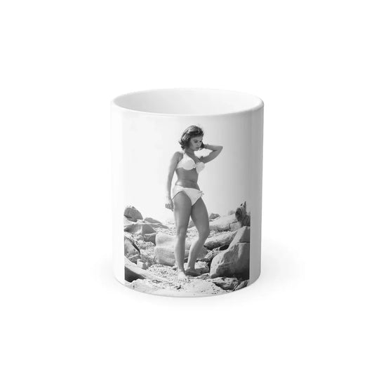 Yvonne Craig #176 (Vintage Female Icon) Color Changing Mug 11oz 11oz - Go Mug Yourself