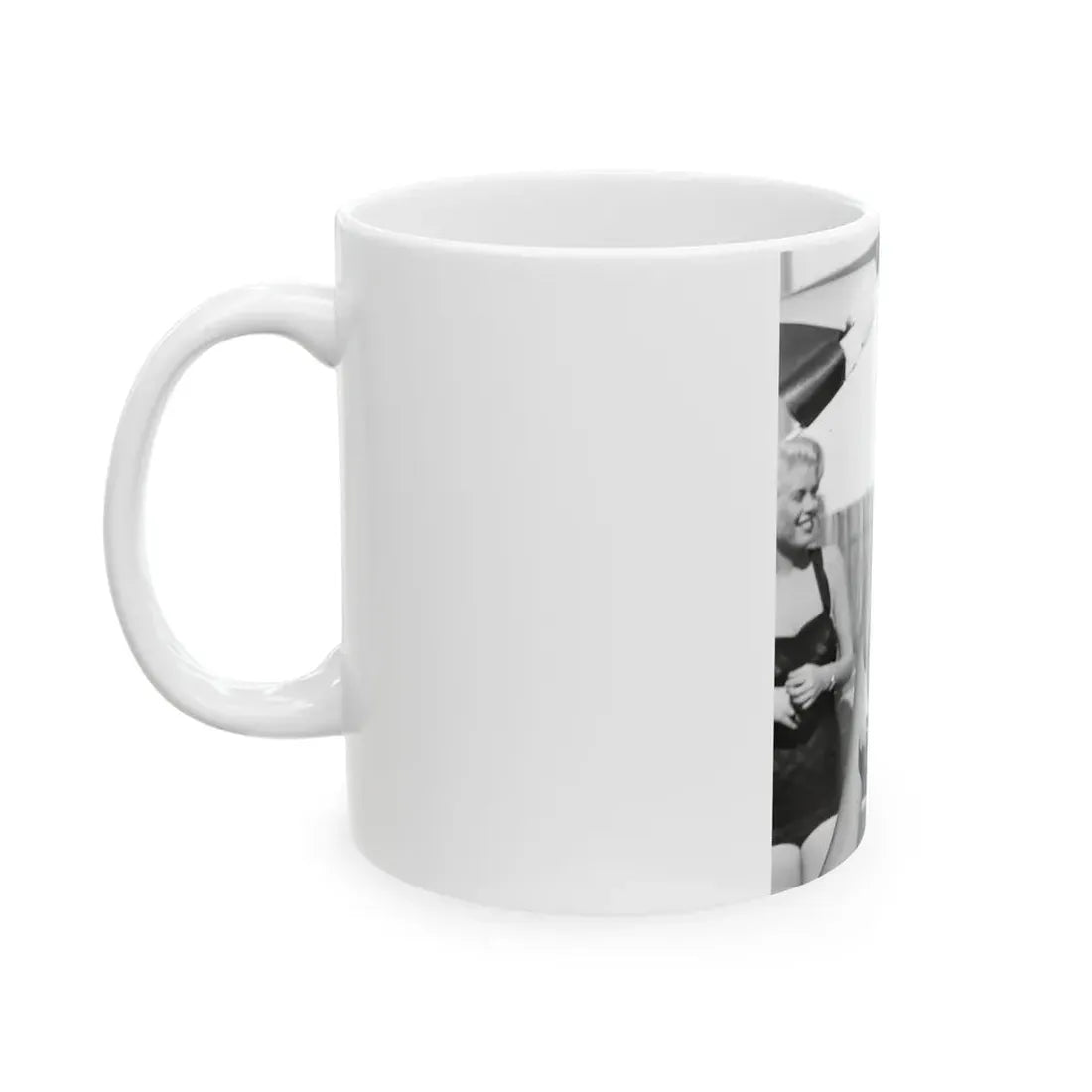 Yvonne Craig #179 (Vintage Female Icon) White Coffee Mug - Go Mug Yourself