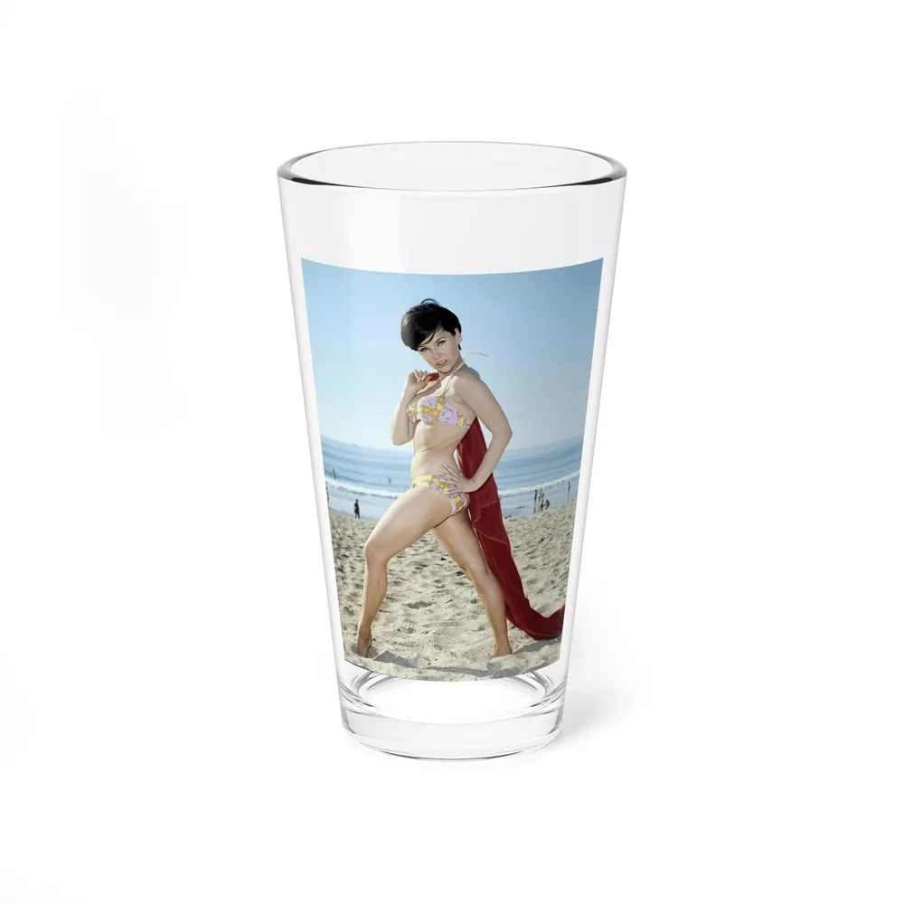 Yvonne Craig #181 (Vintage Female Icon) Pint Glass 16oz 16oz - Go Mug Yourself