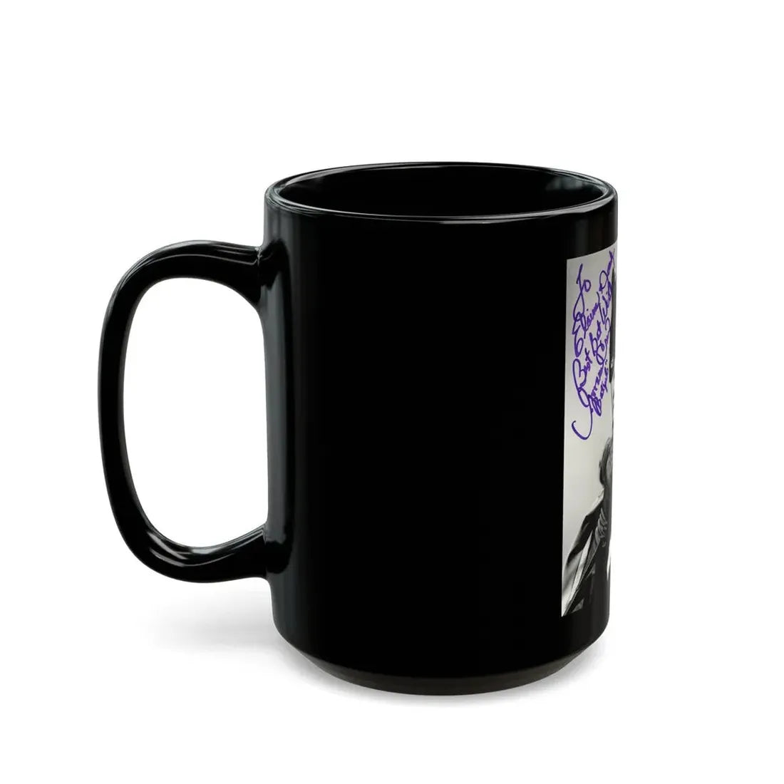 Yvonne Craig #194 (Vintage Female Icon) Black Coffee Mug - Go Mug Yourself