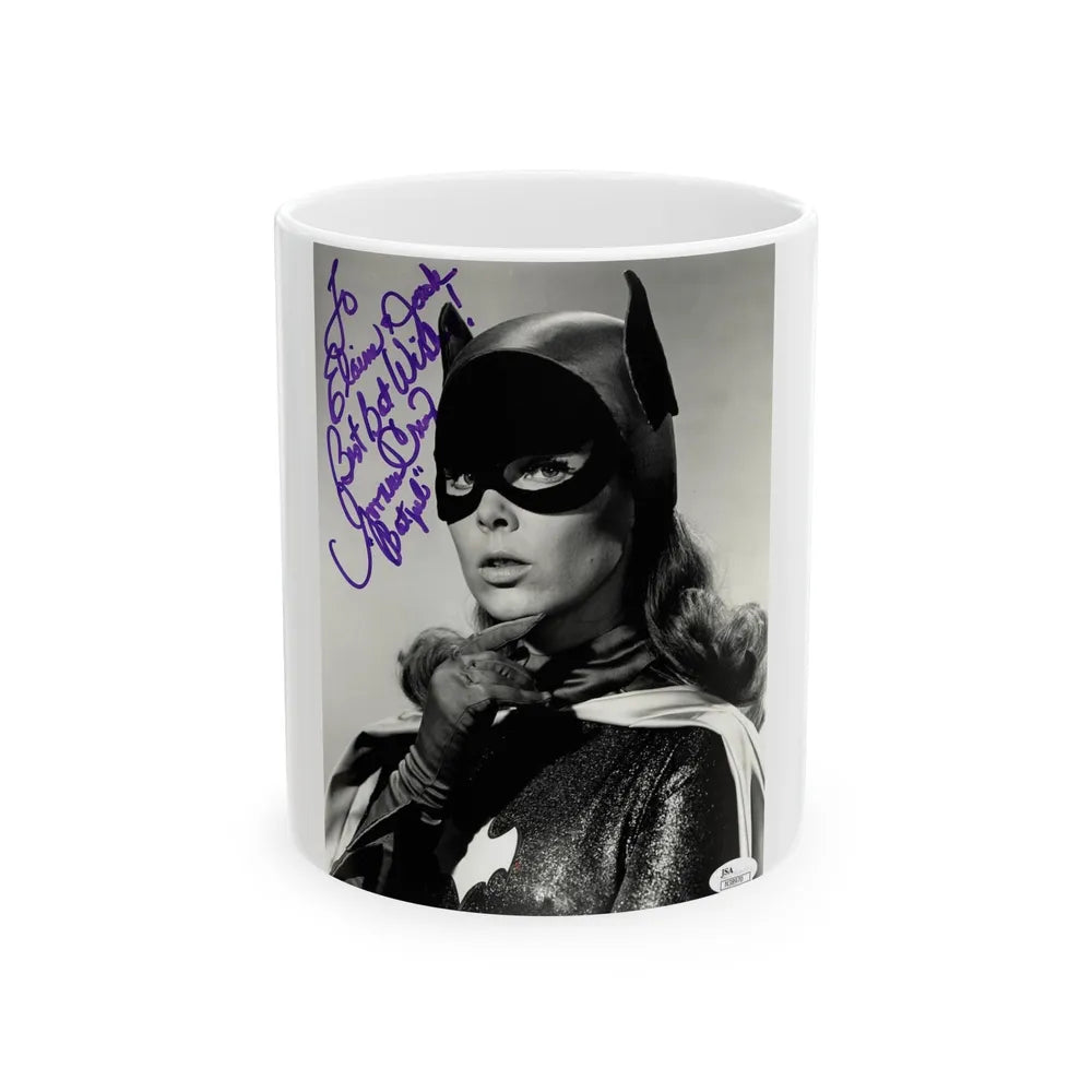 Yvonne Craig #194 (Vintage Female Icon) White Coffee Mug-11oz-Go Mug Yourself