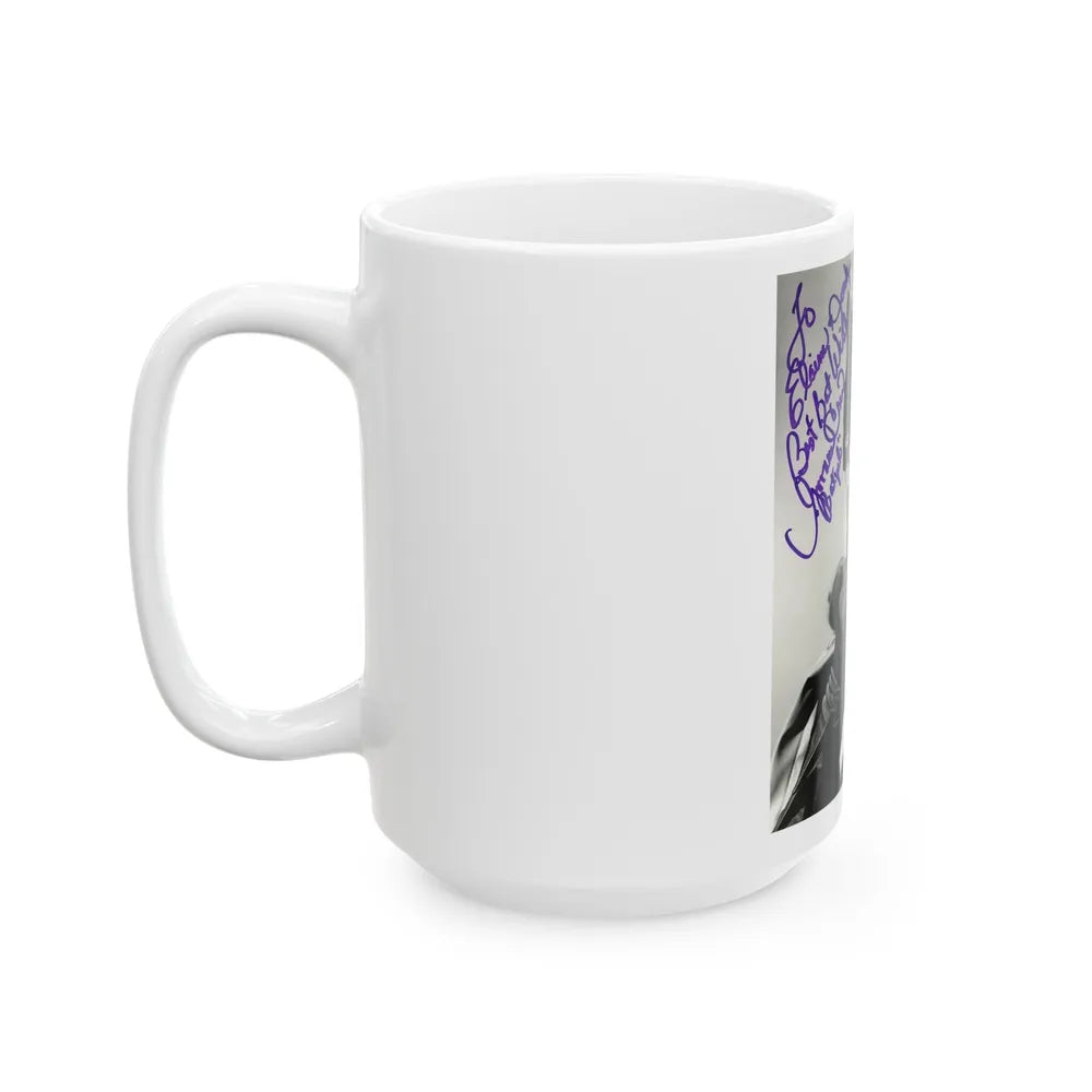 Yvonne Craig #194 (Vintage Female Icon) White Coffee Mug-Go Mug Yourself