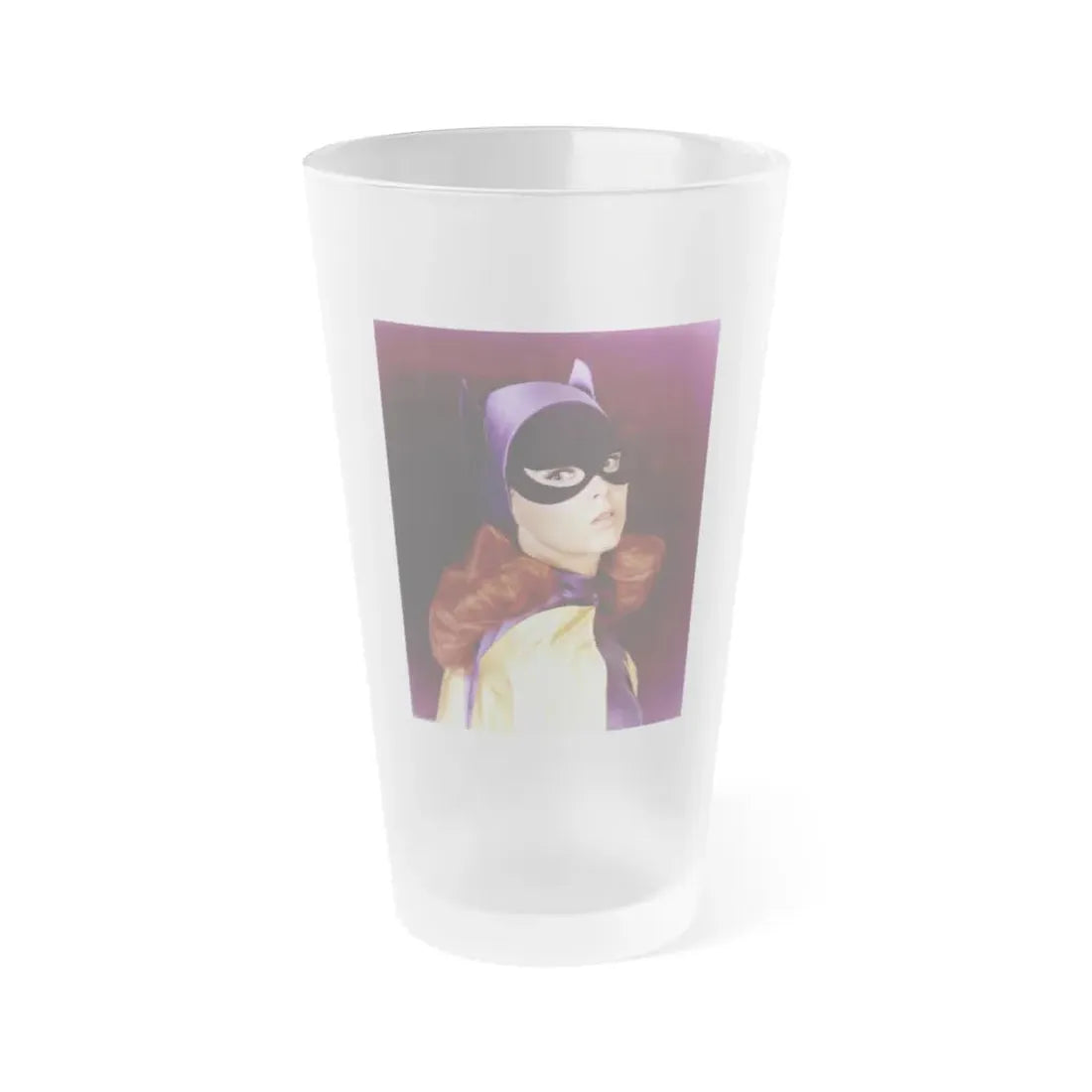 Yvonne Craig #198 - Batgirl Photo (Vintage Female Icon) Frosted Pint Glass 16oz 16oz Frosted - Go Mug Yourself