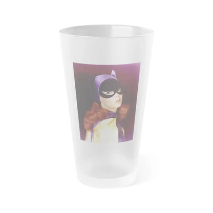 Yvonne Craig #198 - Batgirl Photo (Vintage Female Icon) Frosted Pint Glass 16oz 16oz Frosted - Go Mug Yourself