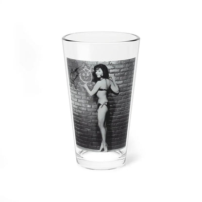Yvonne Craig #20 (Vintage Female Icon) Pint Glass 16oz 16oz - Go Mug Yourself