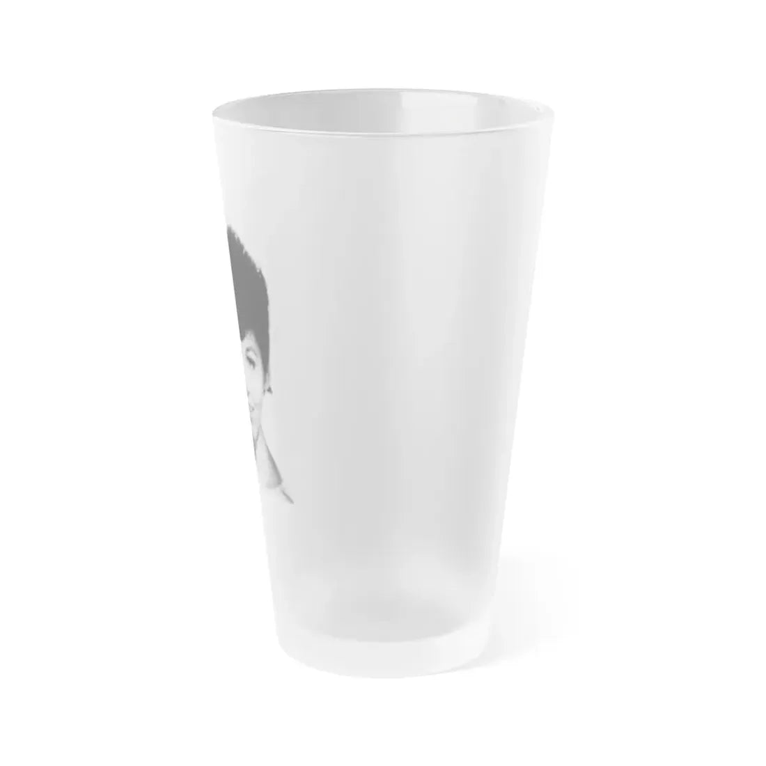 Yvonne Craig #200 (Vintage Female Icon) Frosted Pint Glass 16oz - Go Mug Yourself