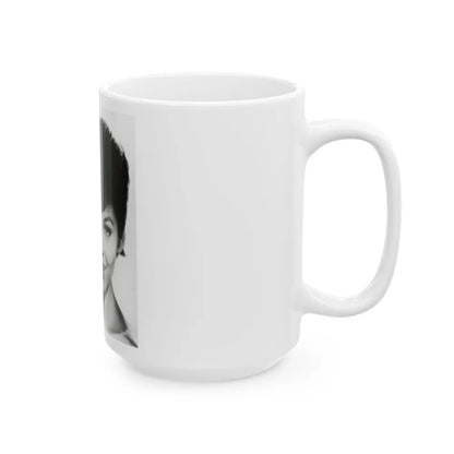 Yvonne Craig #200 (Vintage Female Icon) White Coffee Mug-Go Mug Yourself