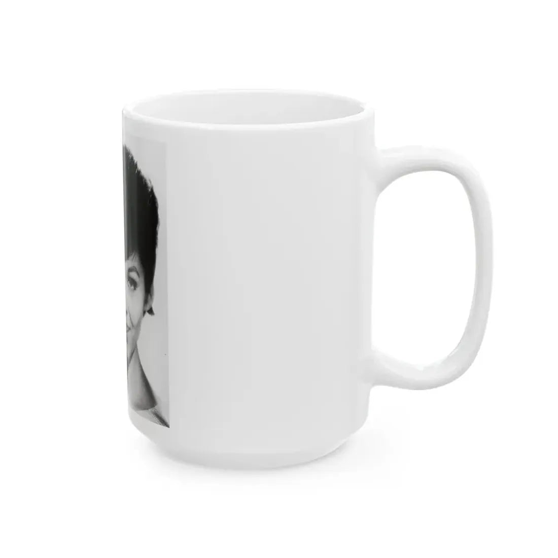 Yvonne Craig #200 (Vintage Female Icon) White Coffee Mug - Go Mug Yourself