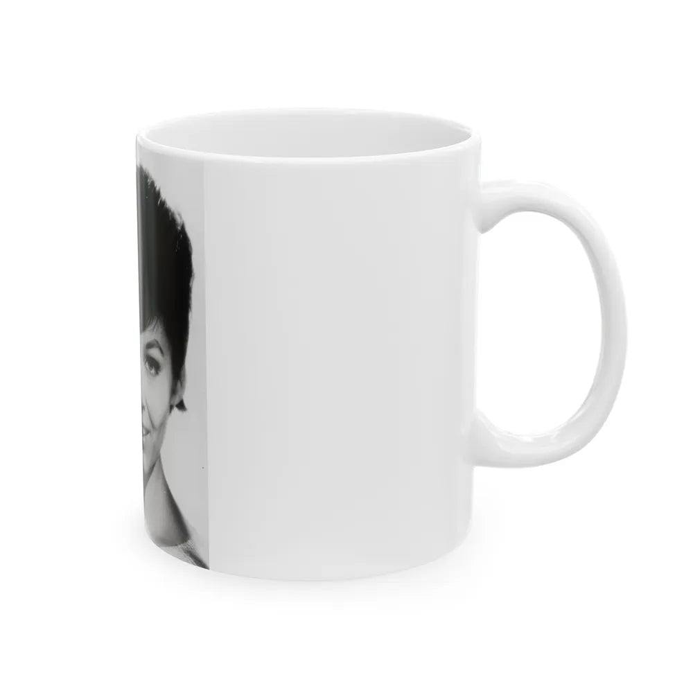 Yvonne Craig #200 (Vintage Female Icon) White Coffee Mug-Go Mug Yourself