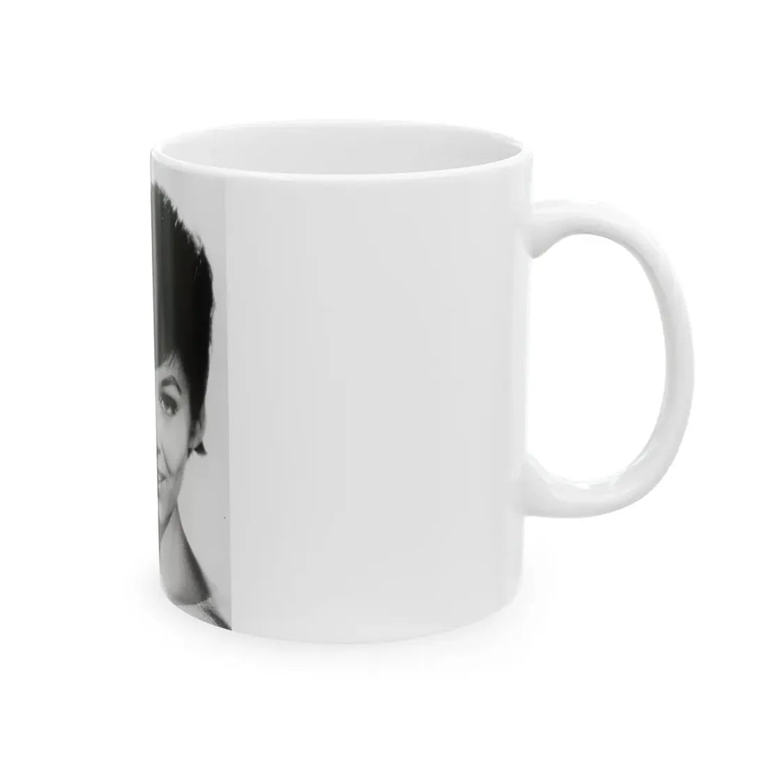 Yvonne Craig #200 (Vintage Female Icon) White Coffee Mug - Go Mug Yourself