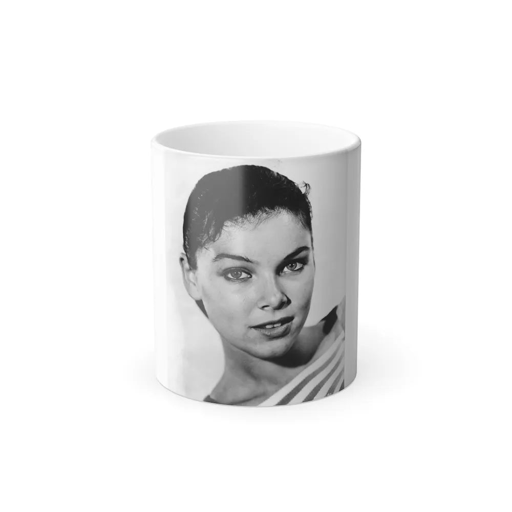 Yvonne Craig #201 (Vintage Female Icons) Color Changing Mug 11oz-11oz-Go Mug Yourself