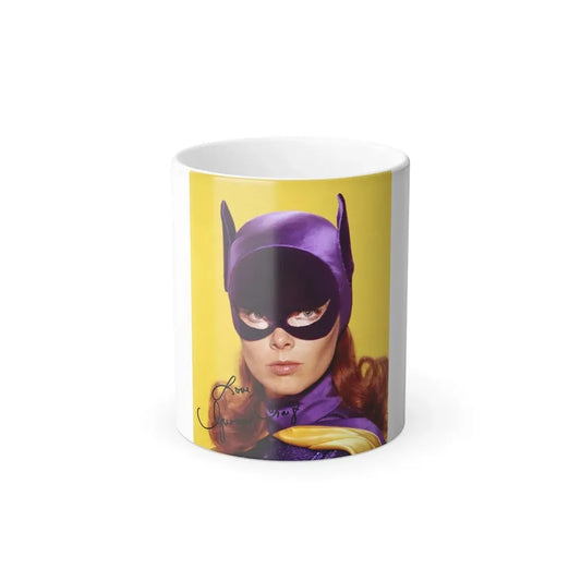 Yvonne Craig #203 - Batgirl Photo (Vintage Female Icon) Color Changing Mug 11oz 11oz - Go Mug Yourself