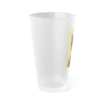 Yvonne Craig #203 - Batgirl Photo (Vintage Female Icon) Frosted Pint Glass 16oz - Go Mug Yourself