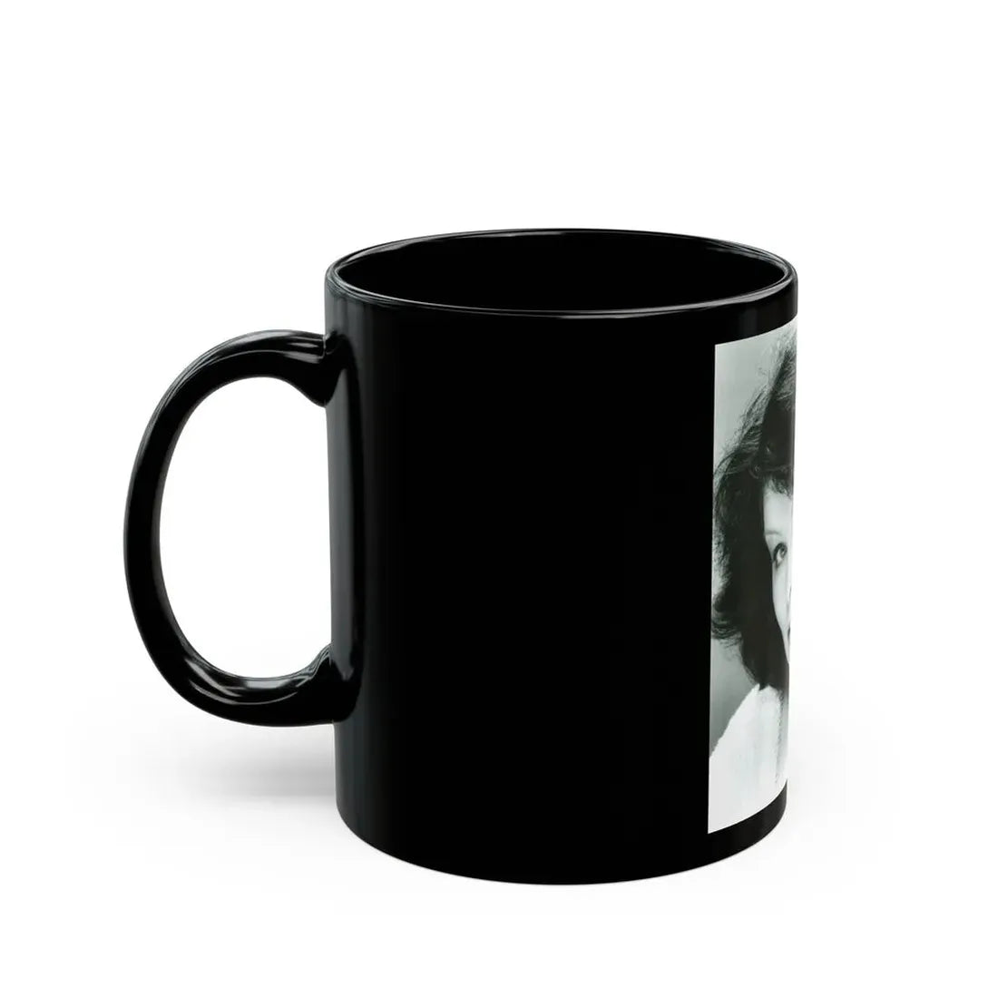 Yvonne Craig #205 (Vintage Female Icon) Black Coffee Mug - Go Mug Yourself