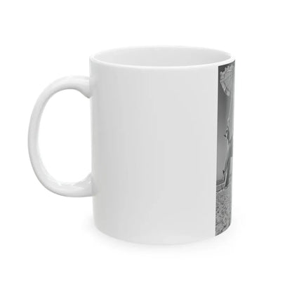 Yvonne Craig #208 (Vintage Female Icon) White Coffee Mug - Go Mug Yourself