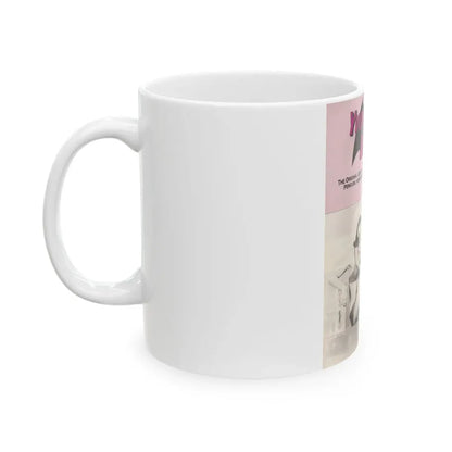 Yvonne Craig #209 - Femme Fatales Mag. December '98 Vol. 7 Issue #7 (Vintage Female Icon) White Coffee Mug - Go Mug Yourself