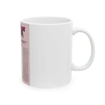 Yvonne Craig #209 - Femme Fatales Mag. December '98 Vol. 7 Issue #7 (Vintage Female Icon) White Coffee Mug - Go Mug Yourself