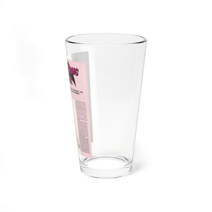 Yvonne Craig #209 - Femme Fatales Mag. December '98 Vol. 7 Issue #7 (Vintage Female Icon) Pint Glass 16oz-Go Mug Yourself