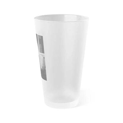 Yvonne Craig #21 (Vintage Female Icon) Frosted Pint Glass 16oz - Go Mug Yourself