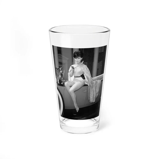 Yvonne Craig #21 (Vintage Female Icon) Pint Glass 16oz 16oz - Go Mug Yourself