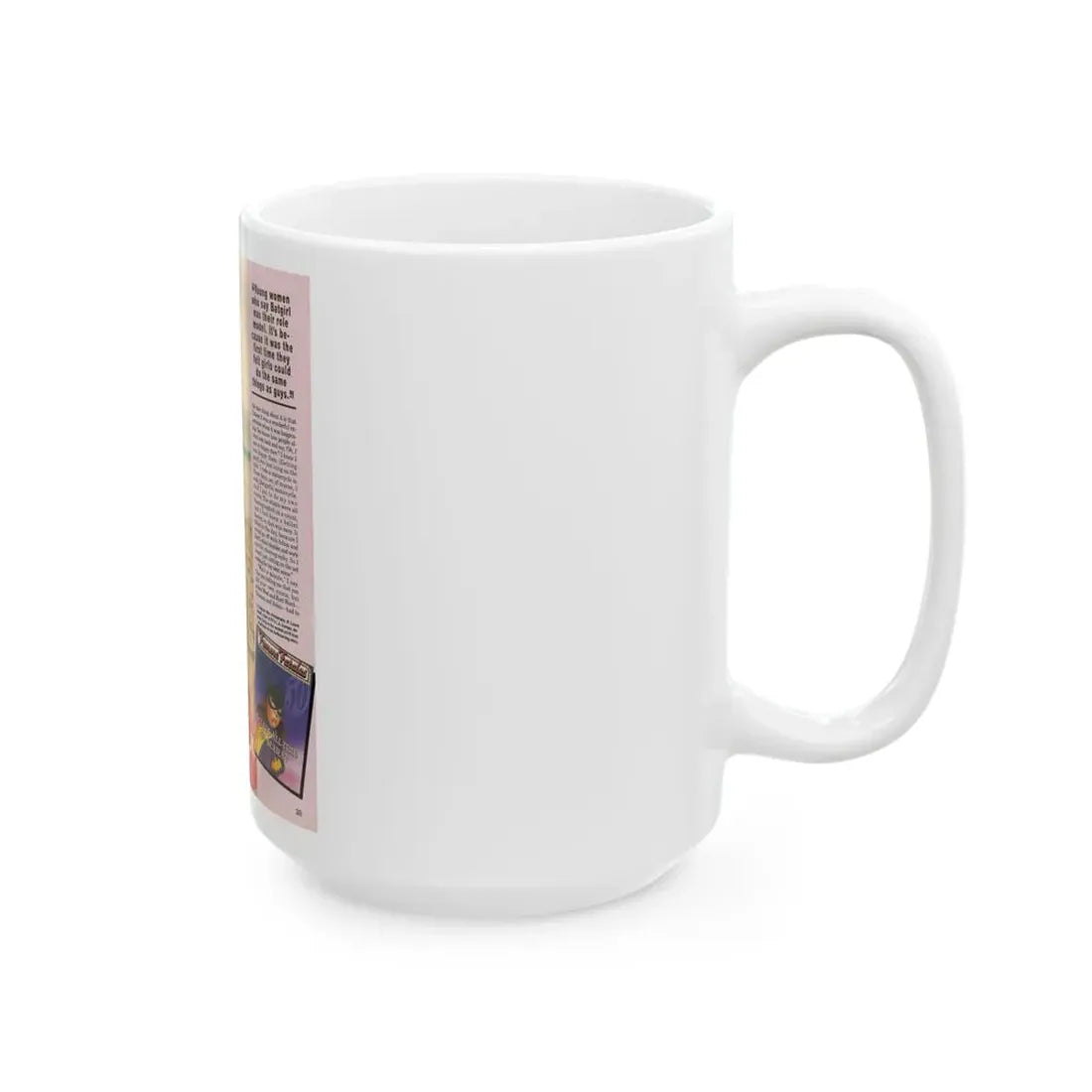 Yvonne Craig #210 - Femme Fatales Mag. December '98 Vol. 7 Issue #7 (Vintage Female Icon) White Coffee Mug - Go Mug Yourself