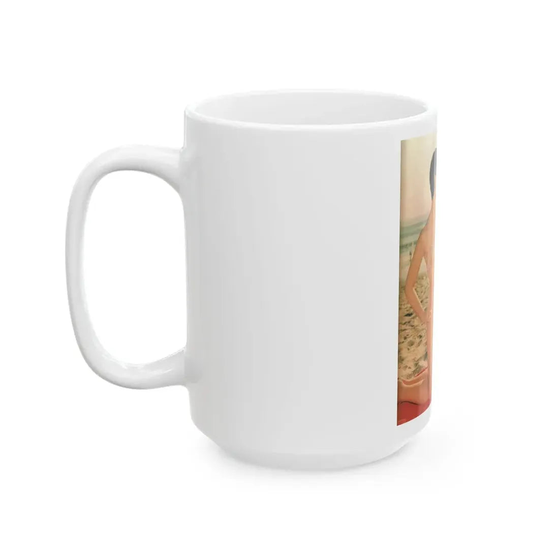 Yvonne Craig #210 - Femme Fatales Mag. December '98 Vol. 7 Issue #7 (Vintage Female Icon) White Coffee Mug - Go Mug Yourself