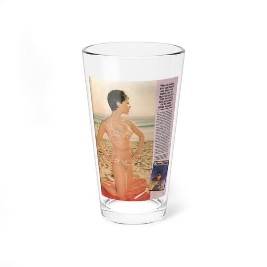 Yvonne Craig #210 - Femme Fatales Mag. December '98 Vol. 7 Issue #7 (Vintage Female Icon) Pint Glass 16oz-16oz-Go Mug Yourself