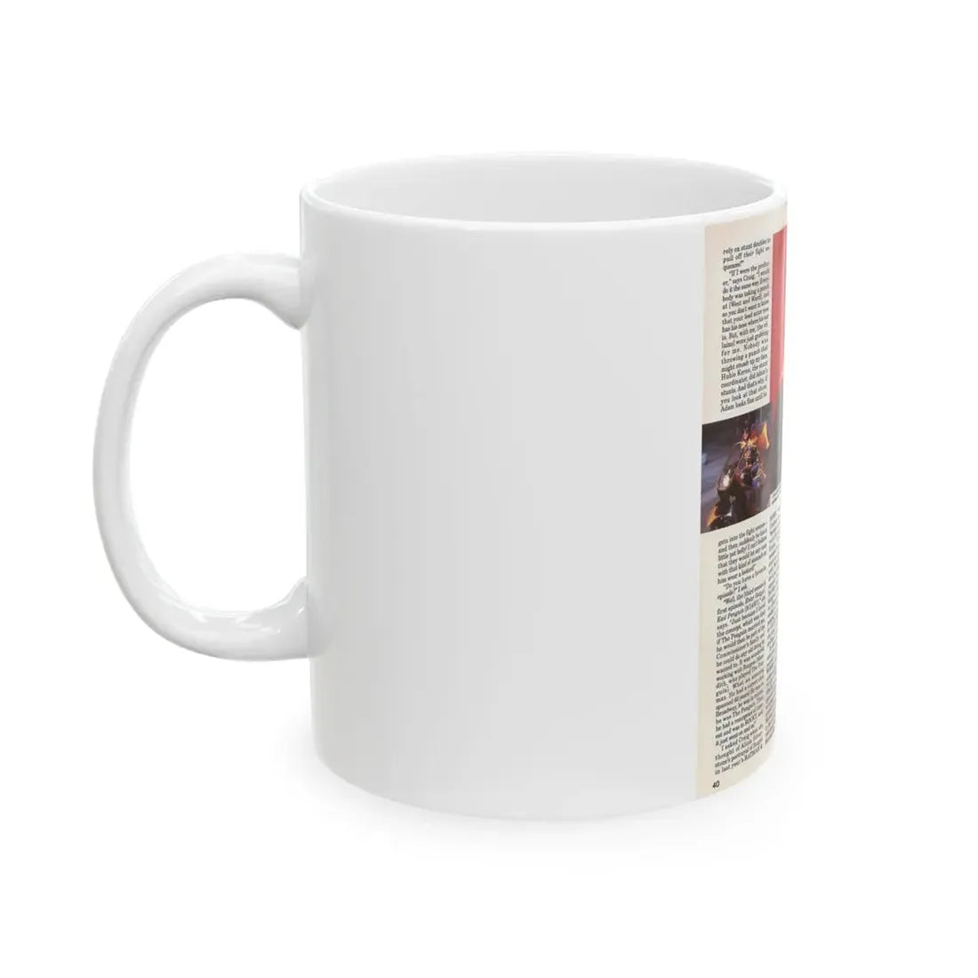 Yvonne Craig #211 - Femme Fatales Mag. December '98 Vol. 7 Issue #7 (Vintage Female Icon) White Coffee Mug - Go Mug Yourself